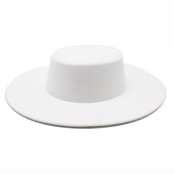 Chapéu Fedora Retrô Redondo