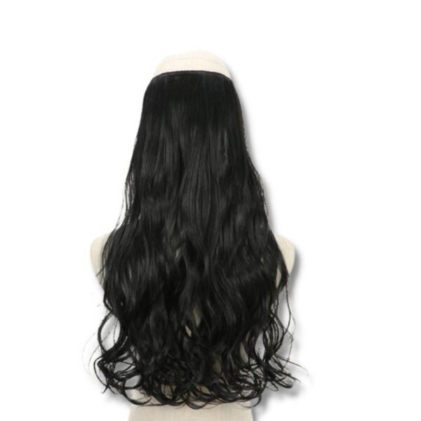 Aplique de Cabelo Ondulado Fio Invisível Linehair
