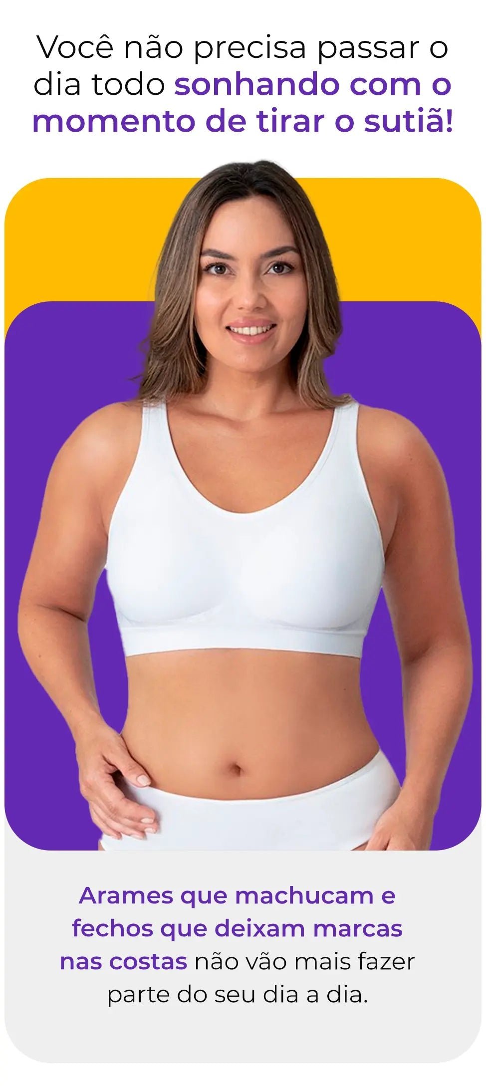 Sutiã Maximus Confort (Compre 1 Leve 3) 41 Sutiã confort