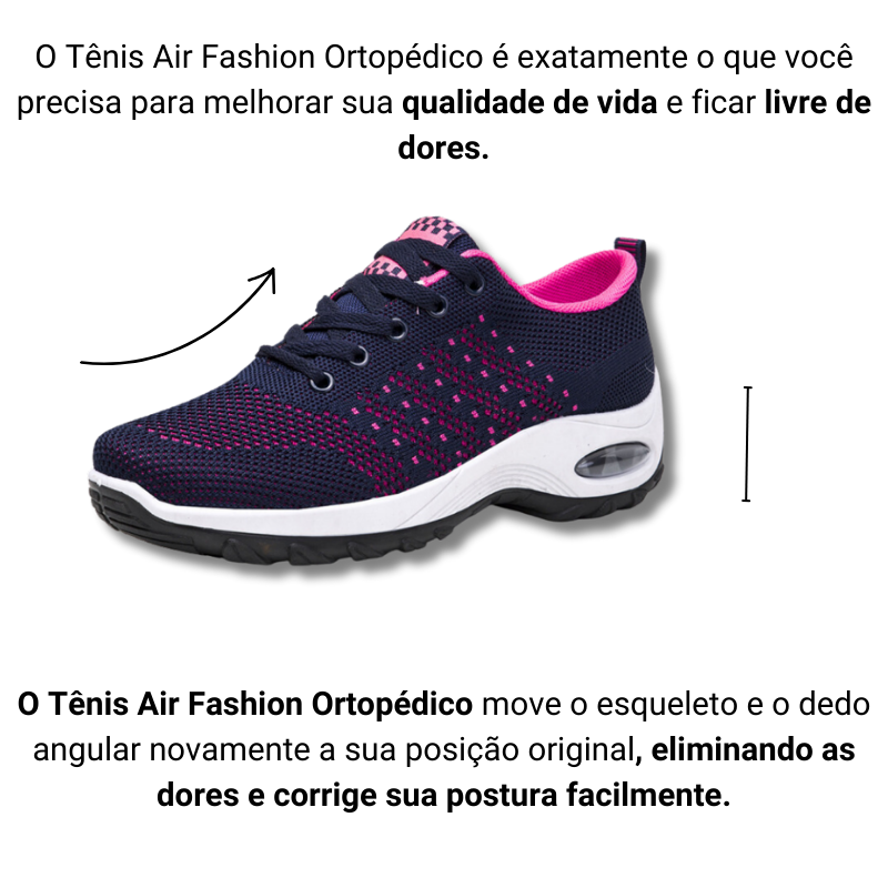 Tênis Ortopédico Air Fashion