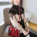 Bolsa Couro vermelha