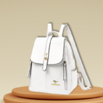 Mochila de Couro Feminina branca