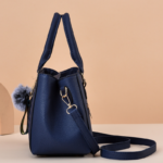 Bolsa Couro azul