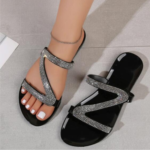 Rasteirinha Feminina prata