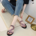 Rasteirinha Feminina rosa