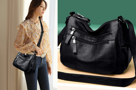 Bolsa de Couro Paris 1 Bolsa de Couro Paris