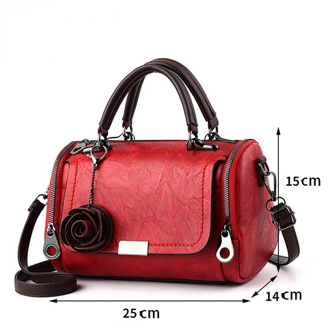 Bolsa Couro Rustic 4 Bolsa Couro Santorini