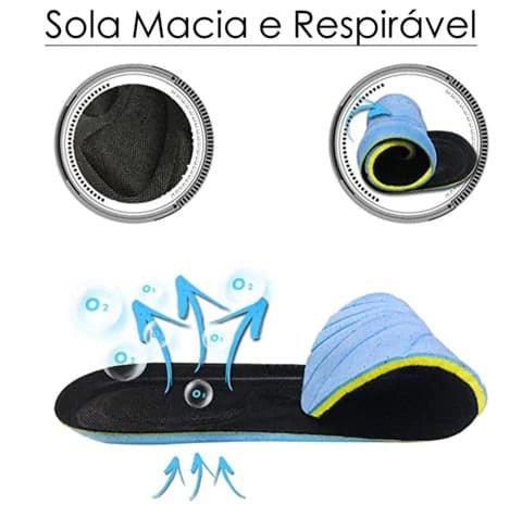 Tênis Air Confort Ortopédico