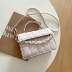 Bolsa de Couro Feminina branca