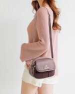Bolsa de Couro rosa