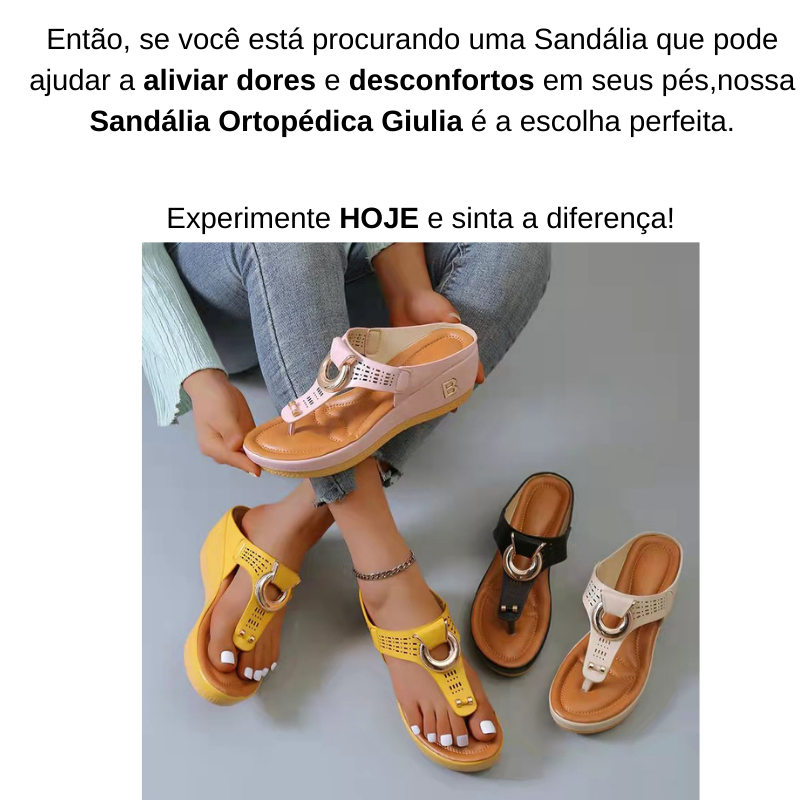 Sandália Ortopédica Giulia