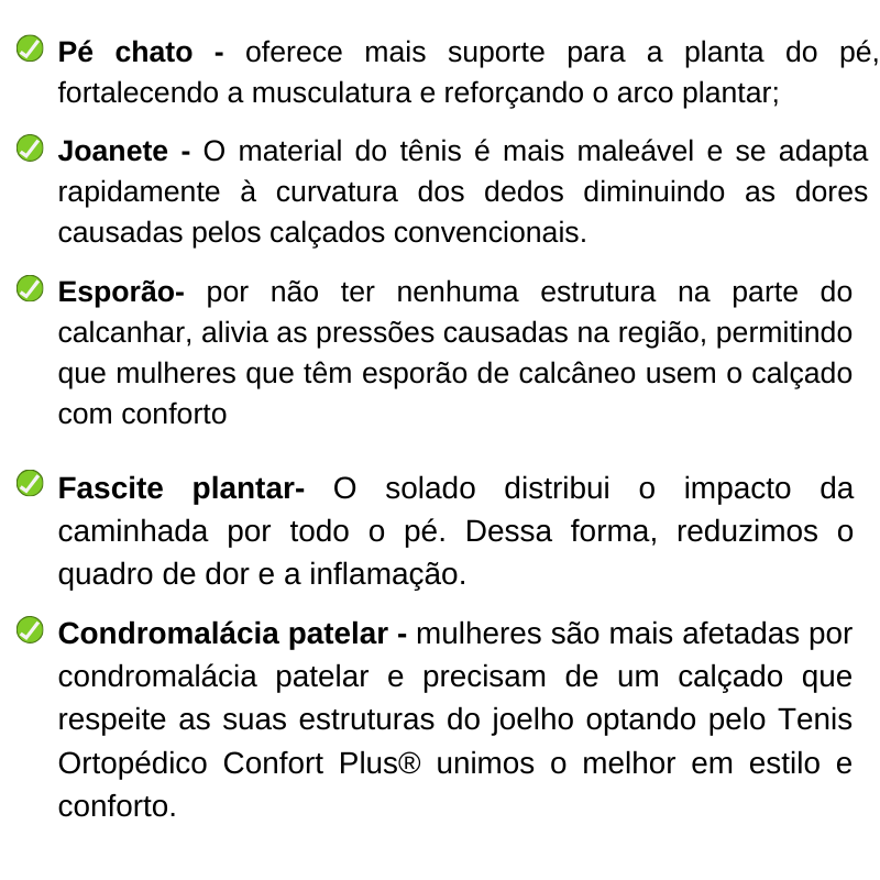 Tenis Ortopédico Confort Plus® 44 Tênis Ortopédco Confort