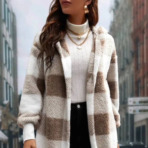 Casaco Feminino Inverno Xadrez