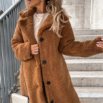 Casaco teddy feminino