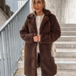 Casaco teddy feminino