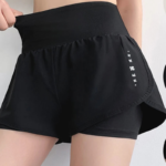 Shorts duplo para academia