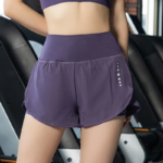 Shorts duplo para academia