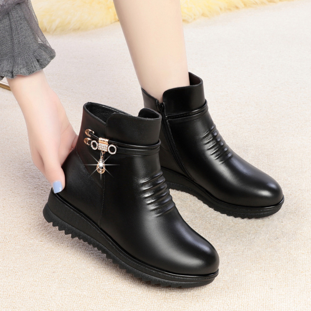 Bota Inverno Feminina Preta 1 Bota Inverno
