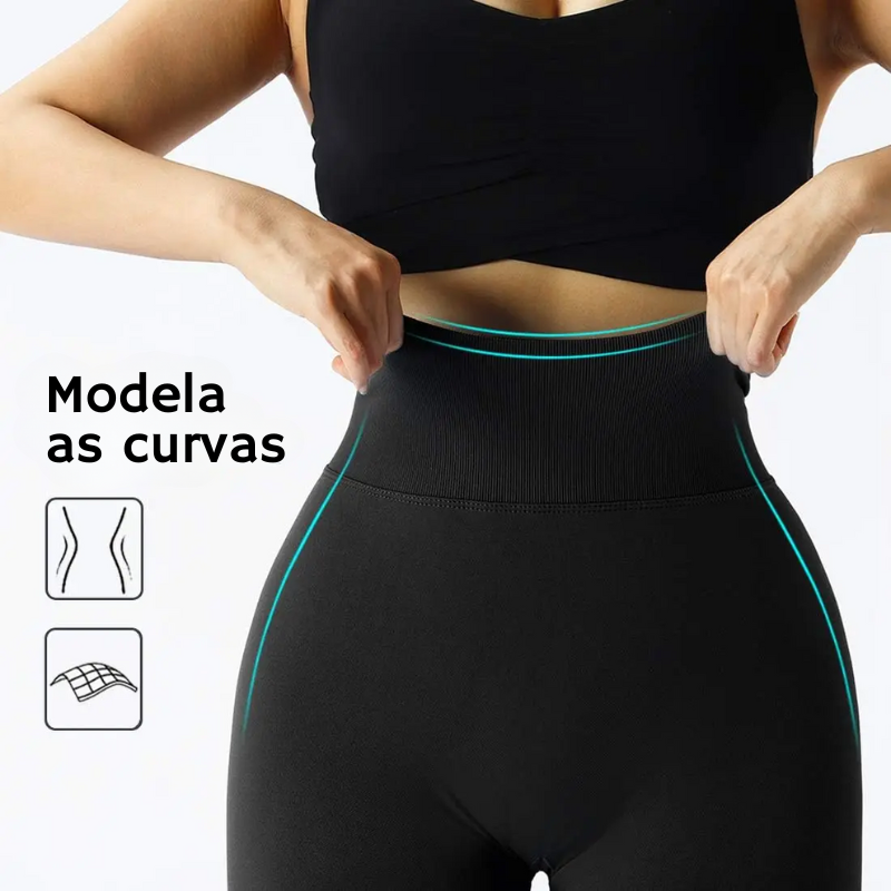 Legging Academia Feminina Push up 3 Modela as curvas