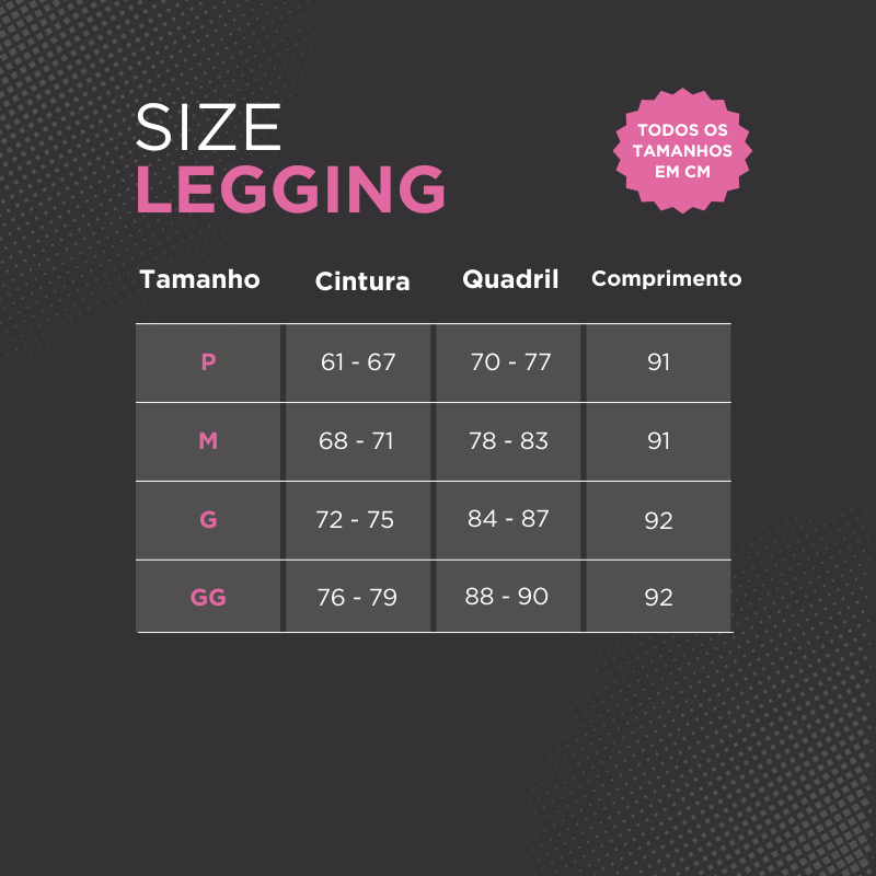 Calça Legging Forrada ThermoLeg® 1 Chart 35