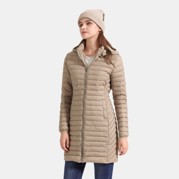 Jaqueta Feminina Longa Arina