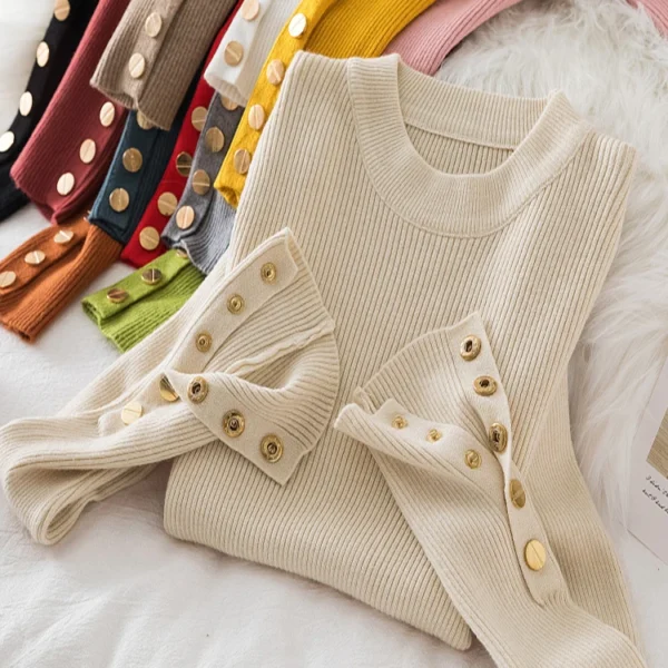 Súeter Feminino Canelado Stella