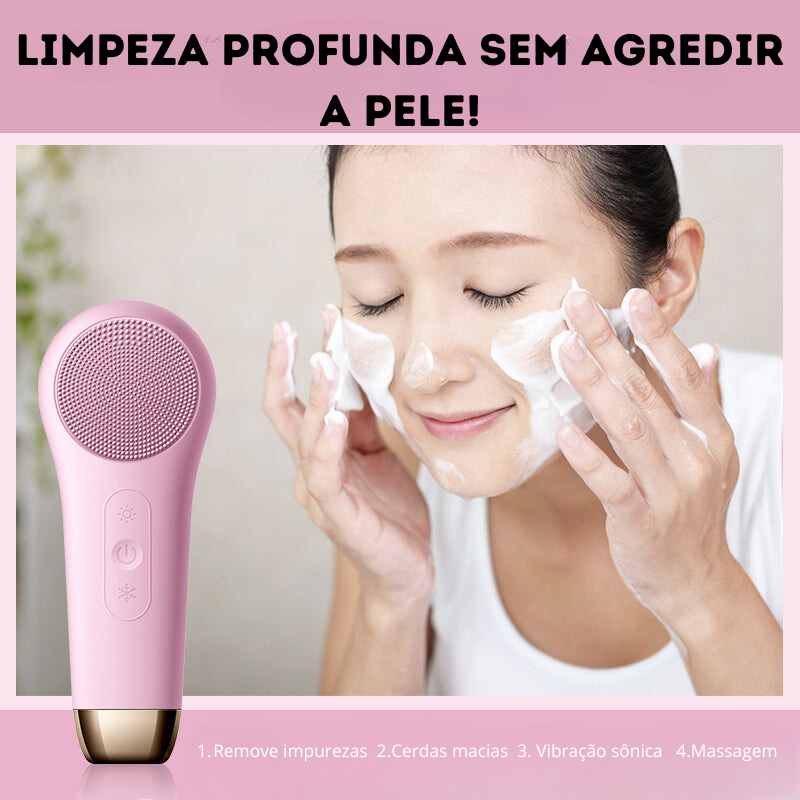 A configuracao quente abre os poros permitindo uma limpeza mais profunda 2