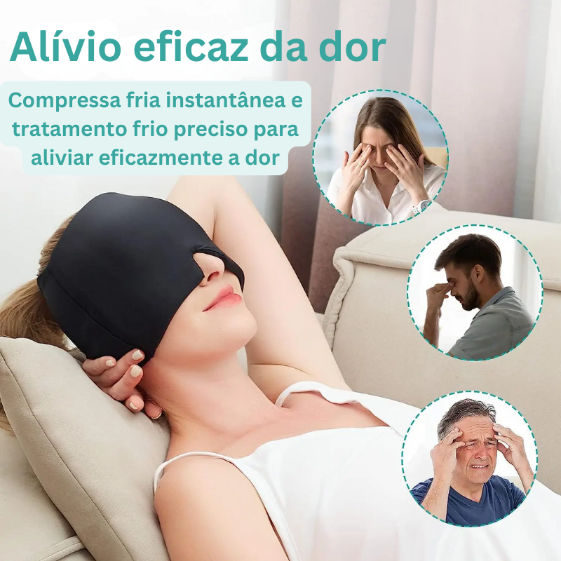 Touca para Enxaqueca Terapêutica 1 A configuracao quente abre os poros permitindo uma limpeza mais profunda 25