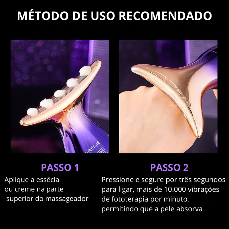 Massageador Facial Antirrugas LumeFit 2 APROPIADAS PARA doencas do sistema respiratorio 38
