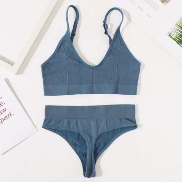 Conjunto Langerie Femininas Sem Costura Confortável