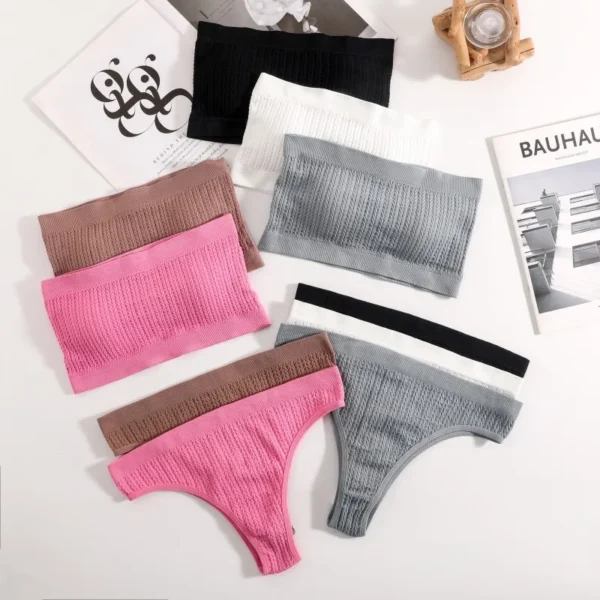Conjunto Langerie Femininas Sem Costura Lígia